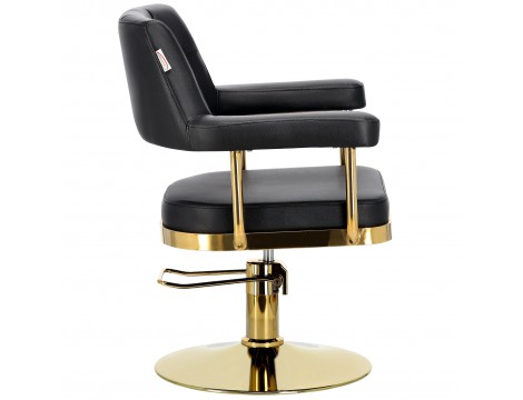 Стол за косене Ezra хидравличен въртящ се за фризьорски салон фризьорско столче - 3