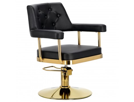 Стол за косене Ezra хидравличен въртящ се за фризьорски салон фризьорско столче - 2