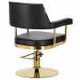 Стол за косене Ezra хидравличен въртящ се за фризьорски салон фризьорско столче - 5