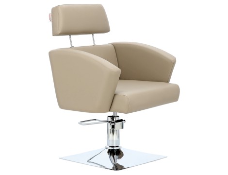 Стол за косене Lily хидравличен въртящ се за фризьорски салон фризьорско столче - 5