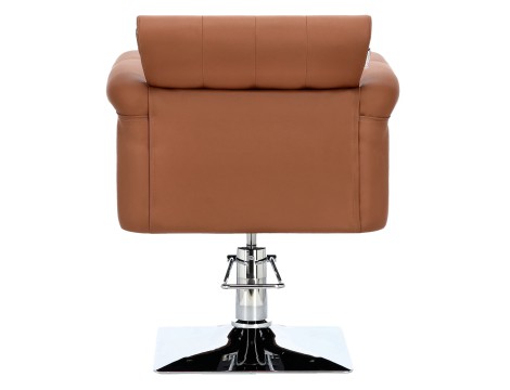 Стол за косене Kiva хидравличен въртящ се за фризьорски салон фризьорско столче - 4