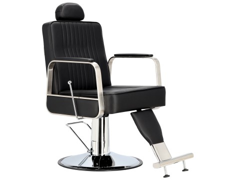 Хидравличен фризьорски стол за фризьорски салон и барбершоп Teonas Barberking - 2