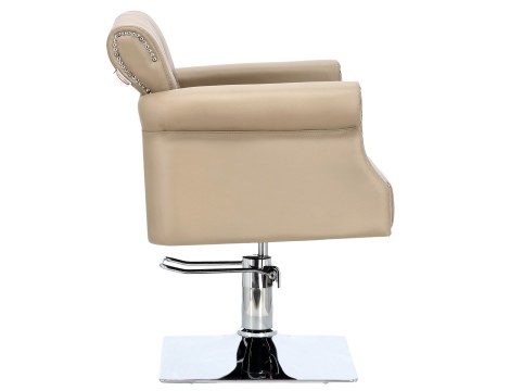 Стол за косене Kiva хидравличен въртящ се за фризьорски салон фризьорско столче - 3