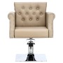 Стол за косене Kiva хидравличен въртящ се за фризьорски салон фризьорско столче - 5