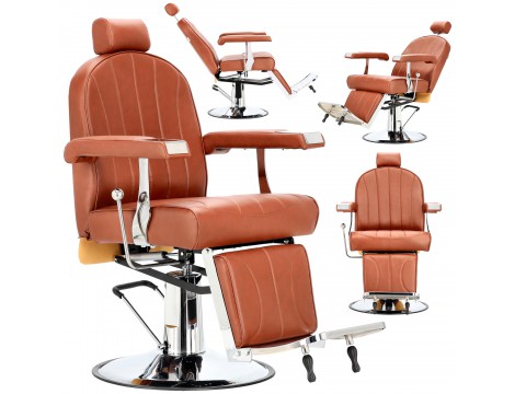 Хидравличен фризьорски стол за фризьорски салон барбершоп Demeter Barberking