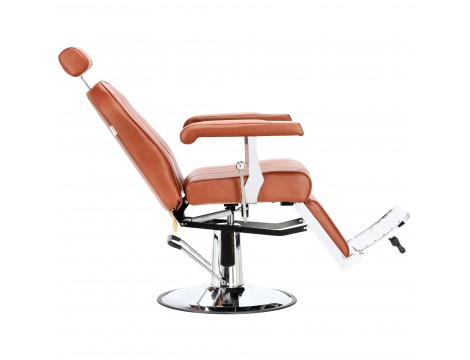 Хидравличен фризьорски стол за фризьорски салон барбершоп Demeter Barberking - 7
