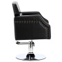 Стол за косене Dominic хидравличен въртящ се за фризьорски салон фризьорско столче - 5