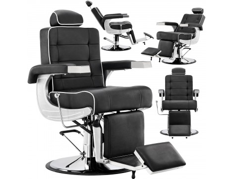 Хидравличен фризьорски стол за фризьорски салон Areus Barberking
