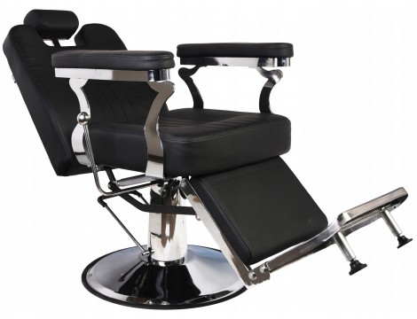 Хидравличен фризьорски стол за фризьорски салон Menas Barberking - 3