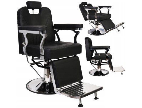 Хидравличен фризьорски стол за фризьорски салон Menas Barberking