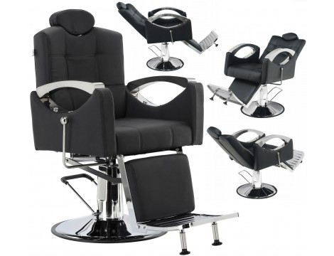Хидравличен фризьорски стол за фризьорски салон Oskar Barberking